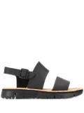 Camper Oruga slingback leather sandals - Black