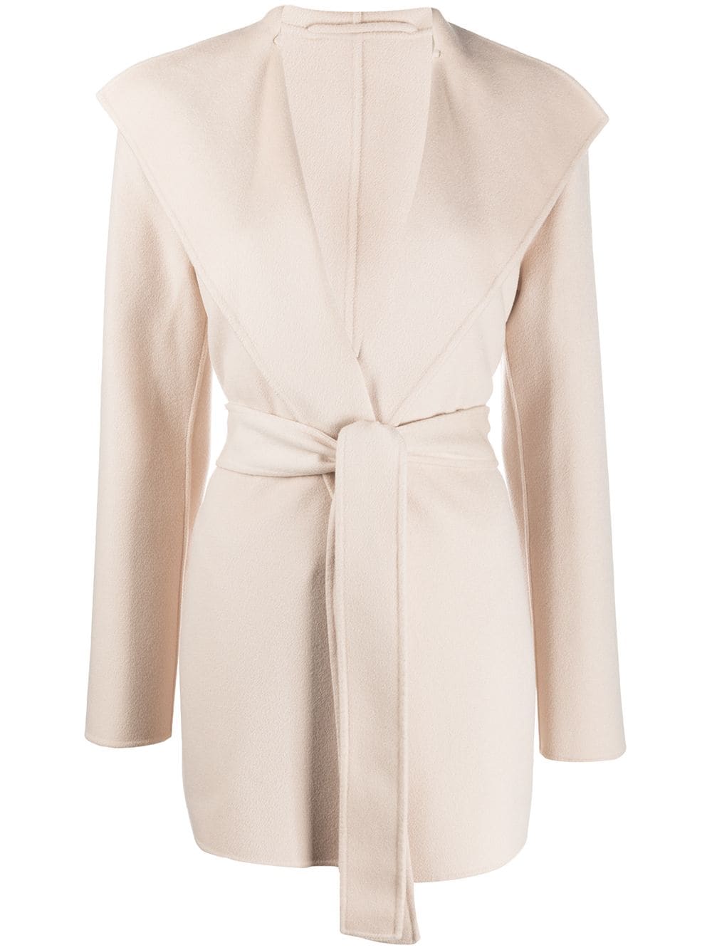 Joseph Belted Coat In Pink