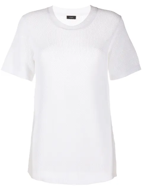 JOSEPH mesh knit T-shirt 