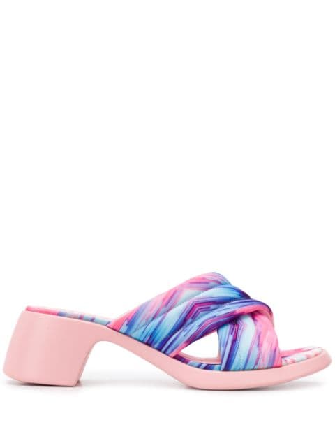 Camper abstract print sandals - FARFETCH