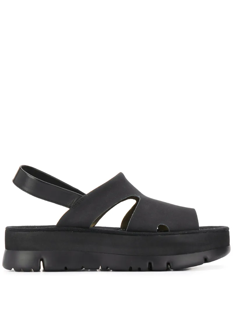 camper oruga sandals black