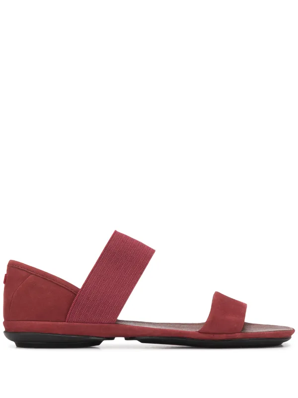 camper red sandals