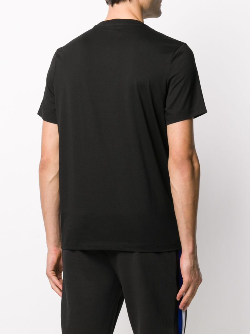 Shop Michael Kors Color-block T-shirt In Black