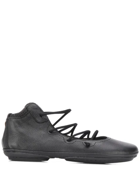 Camper Nina lace-up ballerina shoes