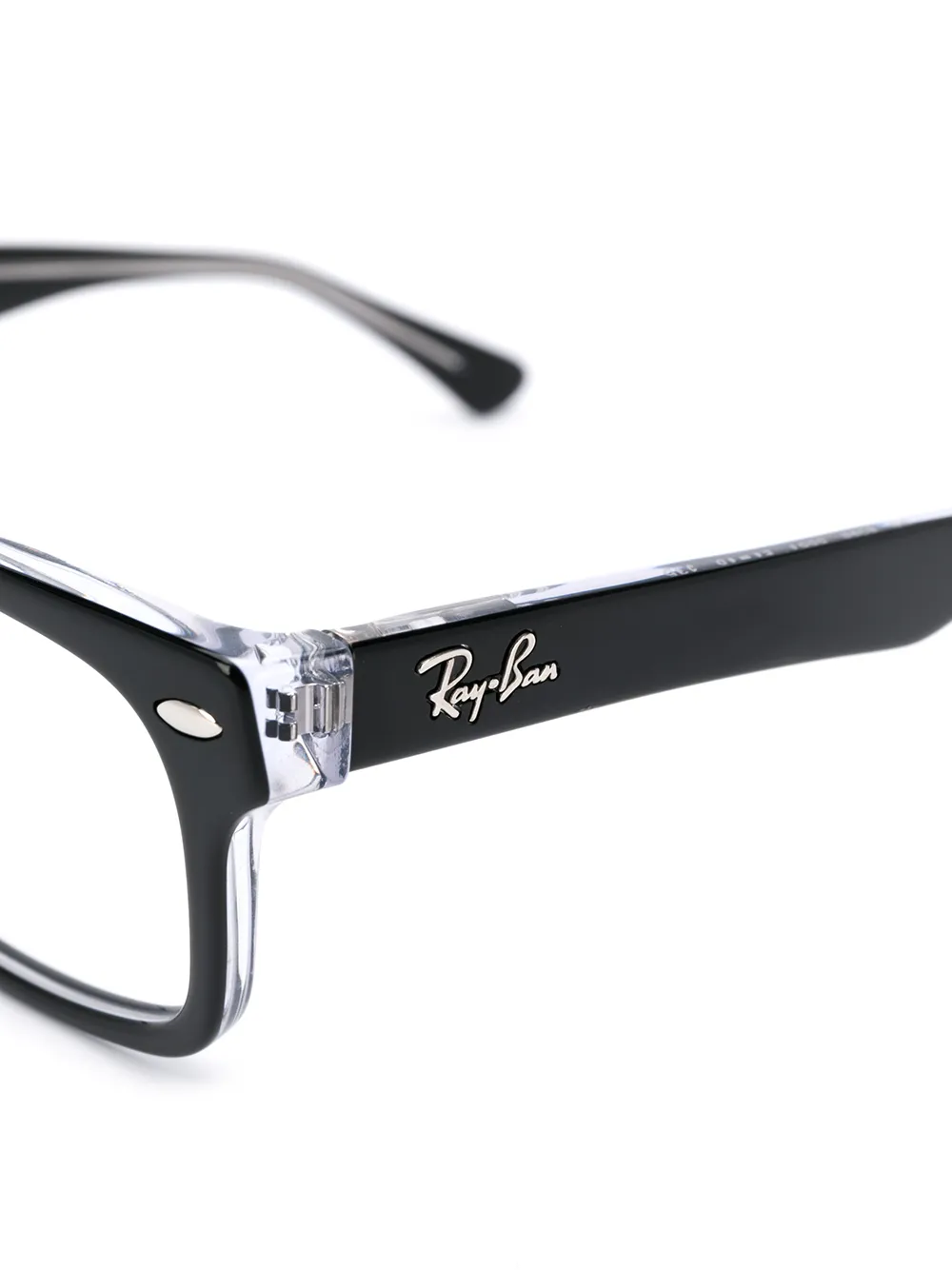 Ray-Ban RB5286 bril met rechthoekig montuur Zwart