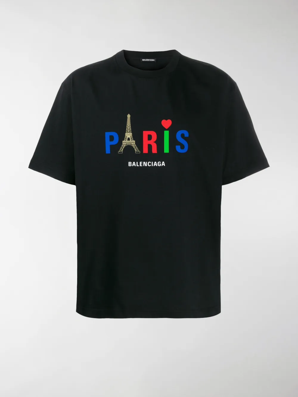 BALENCIAGA PARIS PRINT T-SHIRT,594579TGV4314722655
