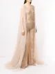 Saiid Kobeisy embroidered long-sleeve jumpsuit