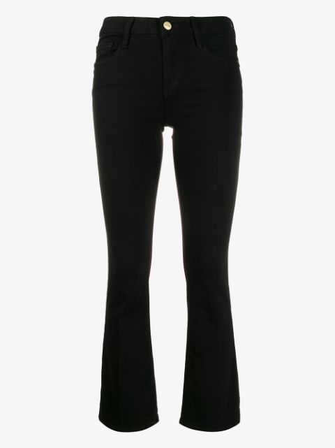 FRAME slim-fit cropped jeans