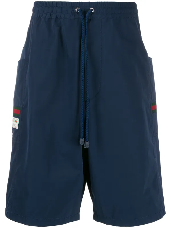gucci logo shorts