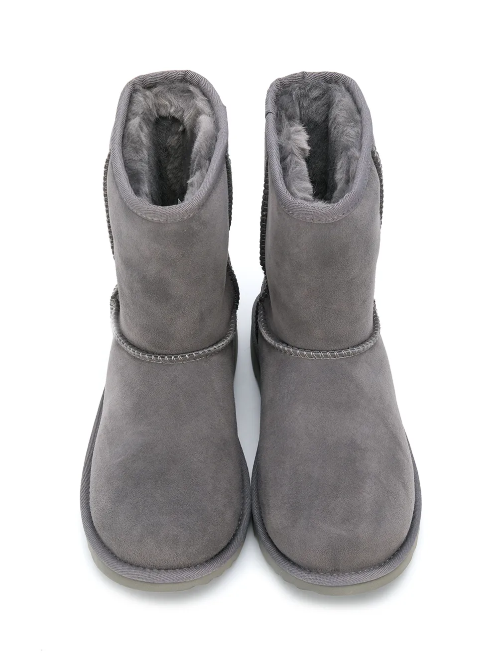 UGG Kids TEEN textured ankle boots Grey