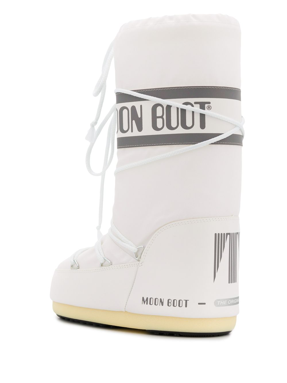 фото Moon Boot tall logo printed boots