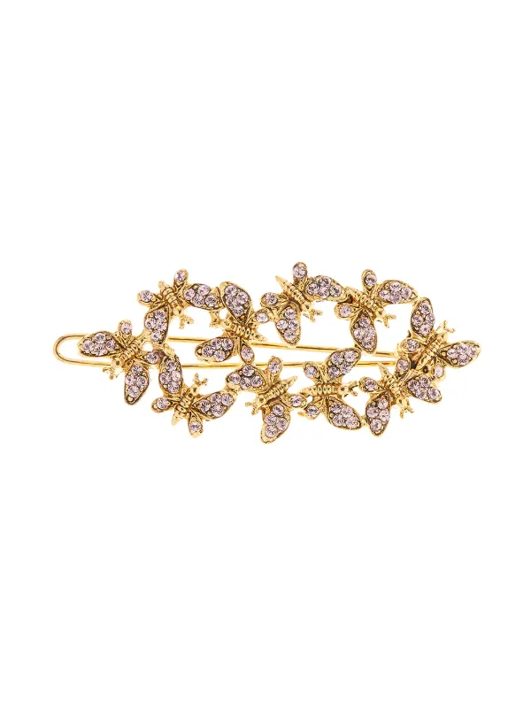 Oscar De La Renta Butterfly Barrette Hair Clip Farfetch