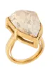 Oscar de la Renta Gallery crystal-embellished ring