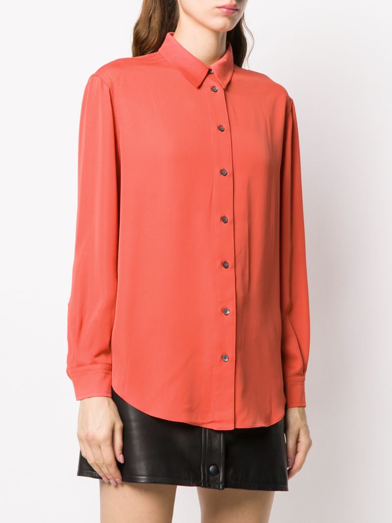 Calvin Klein Plain Long-Sleeve Shirt