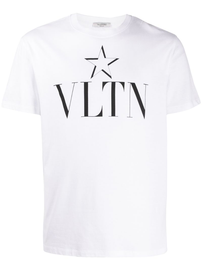 Valentino Vltn Star Logo T In White