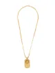 Image 1 of Versace dog tag necklace