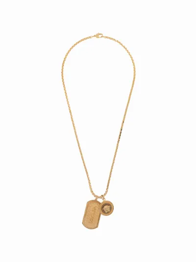 dog tag necklace | Versace | Eraldo.com