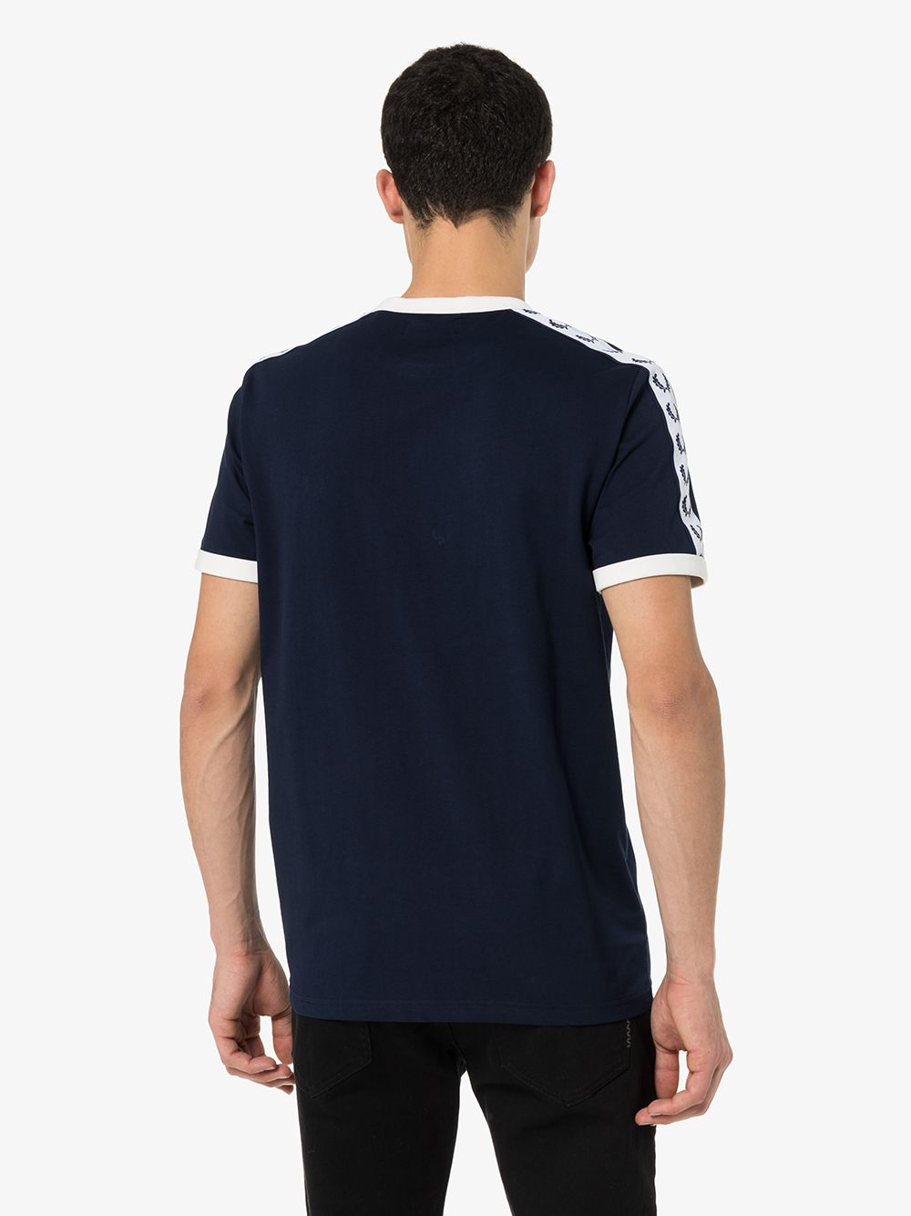 Fred Perry T-shirt met logo Blauw