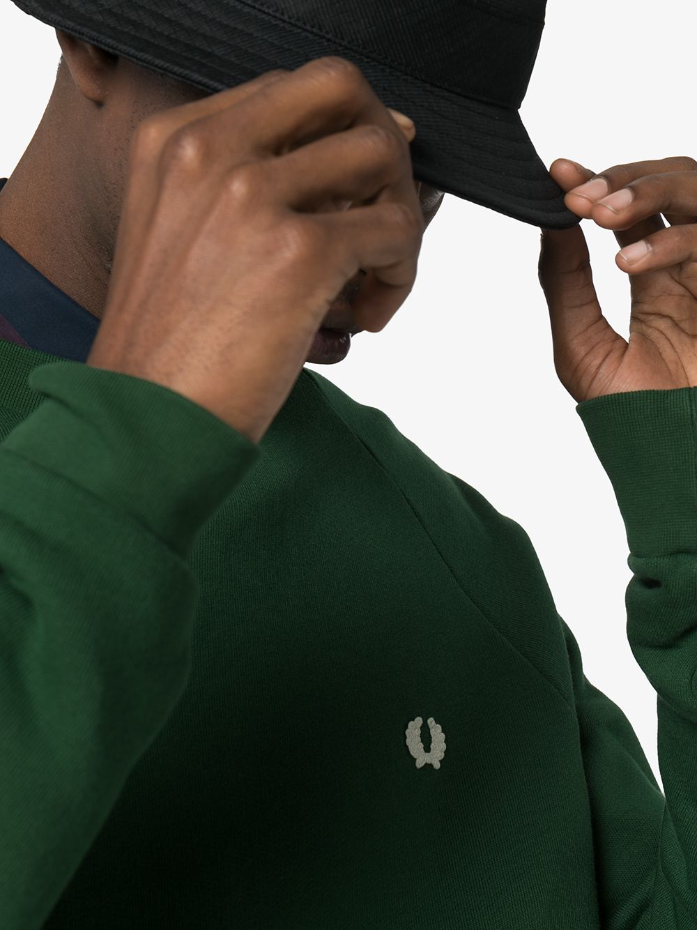 фото Fred Perry толстовка с логотипом