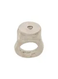 Parts of Four Tall Roman ring - Silver