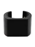 Parts of Four Crescent Plane bracelet - Black
