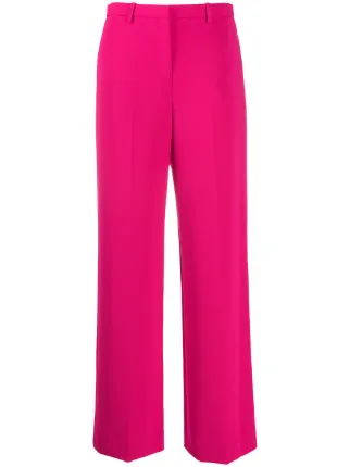 Shop Theory high waist wide leg pants 