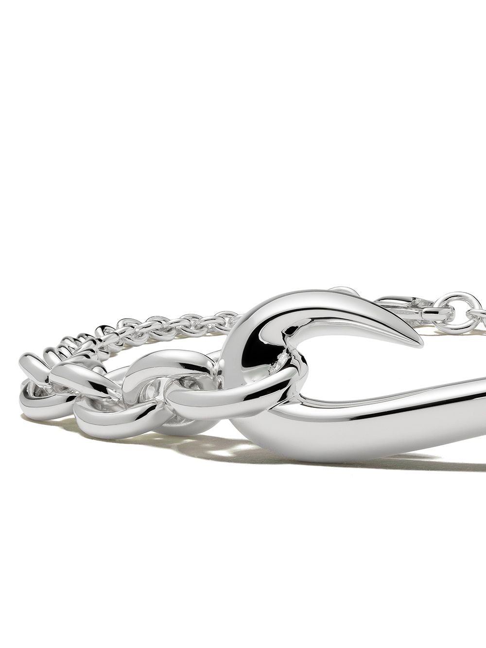 Shop Shaun Leane Hook Bracelet In Silver