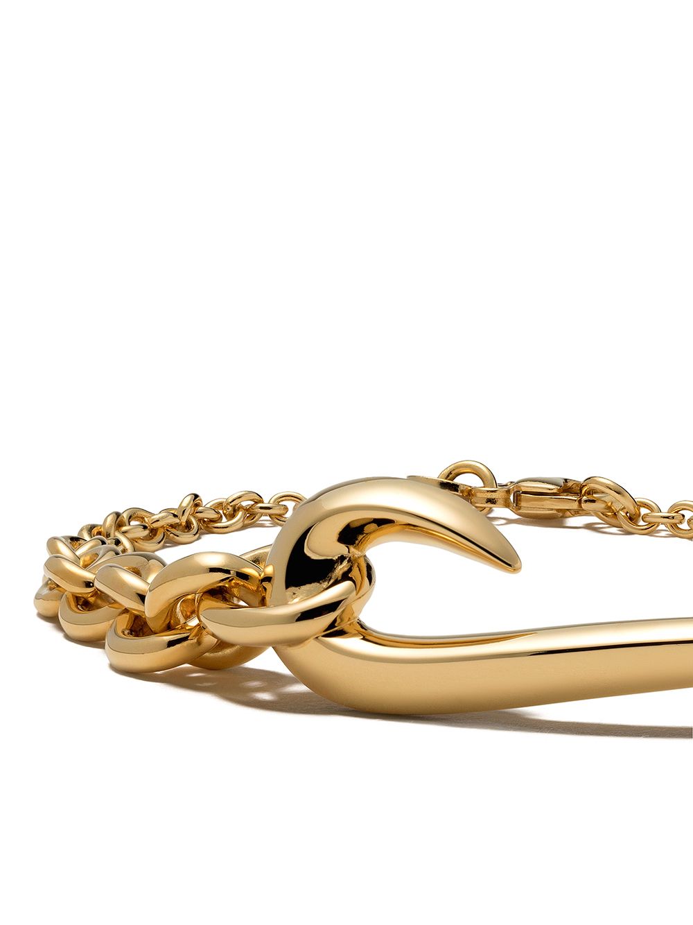 Shop Shaun Leane Hook Bracelet In Gold