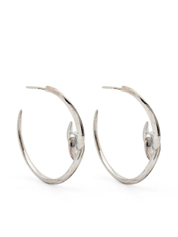 Shaun Leane フープ ピアス | シルバートーン | FARFETCH JP