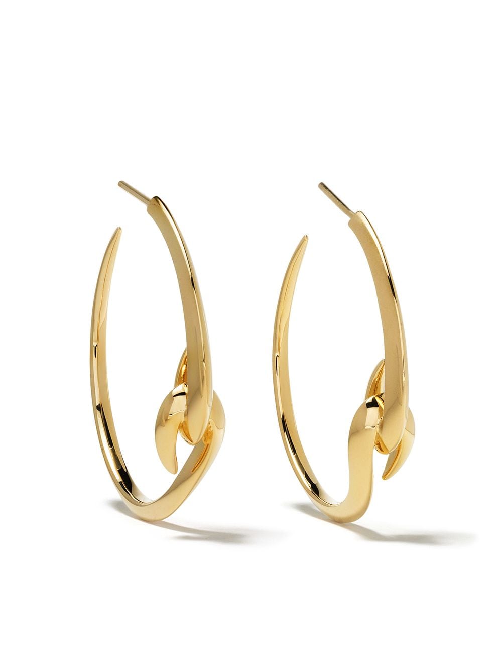Image 1 of Shaun Leane Hook hoop earrings