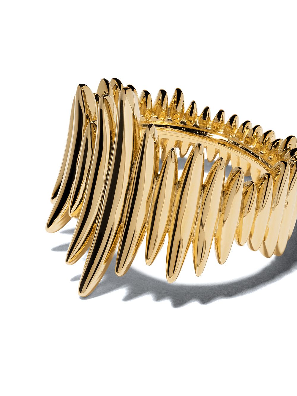 Shop Shaun Leane Quill Wrap Ring In Gold