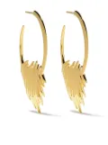 Shaun Leane Quill hoop earrings - Gold