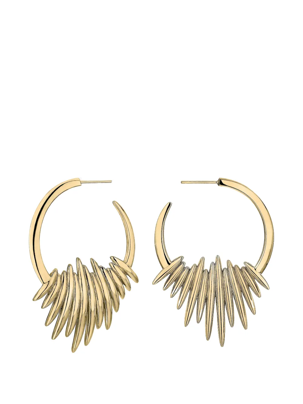 Shaun Leane Quill hoop earrings