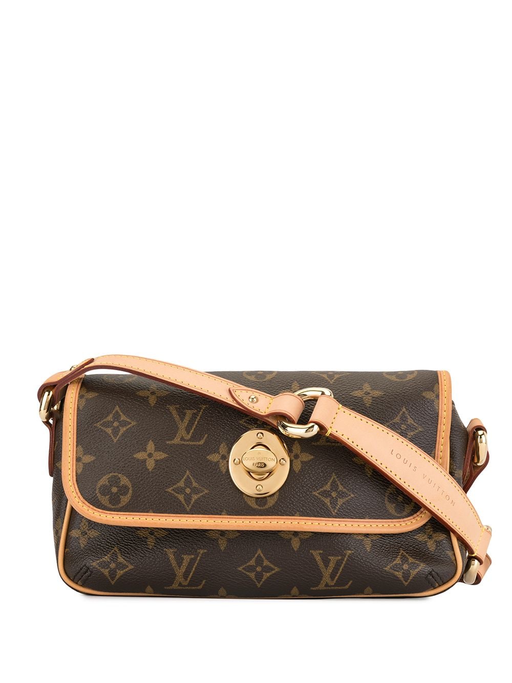 Pre-owned Louis Vuitton Tikal 小号单肩包 In 棕色