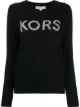 Image 1 of Michael Michael Kors embellished logo jumper