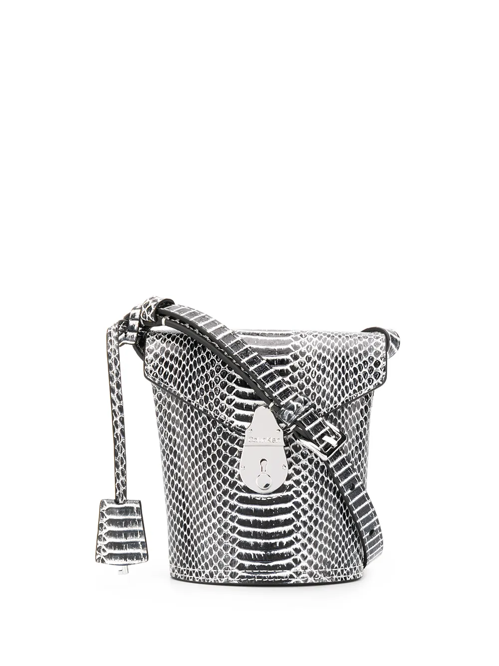calvin klein snakeskin purse