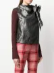 GANNI jacquard bow top