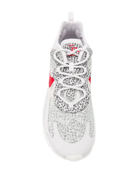 nike air max 270 react camo neutral grey platinum  and  red
