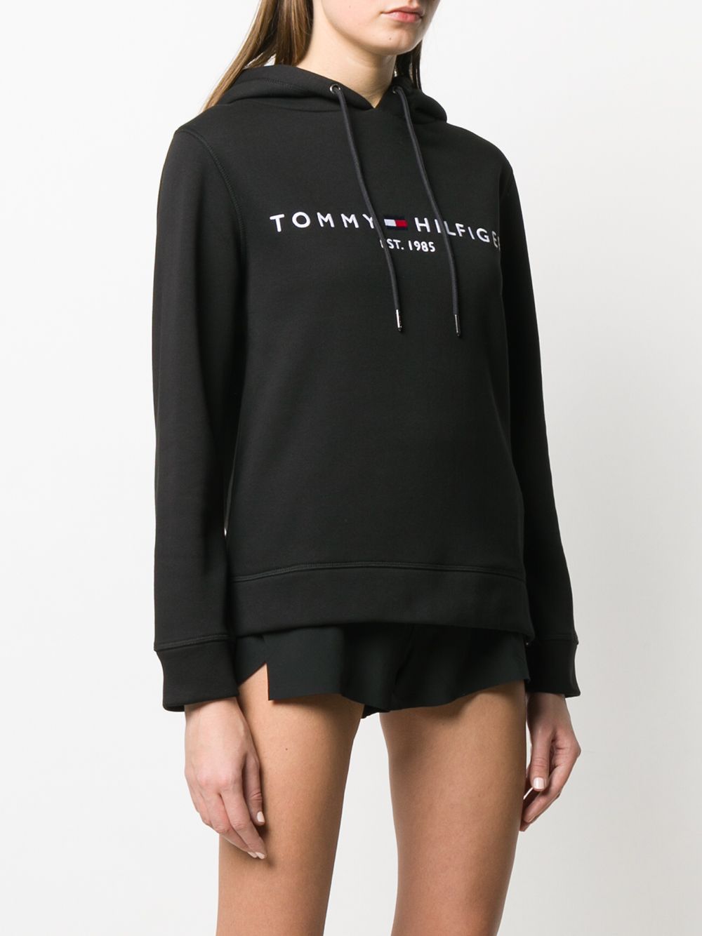 фото Tommy Hilfiger embroidered logo hoodie