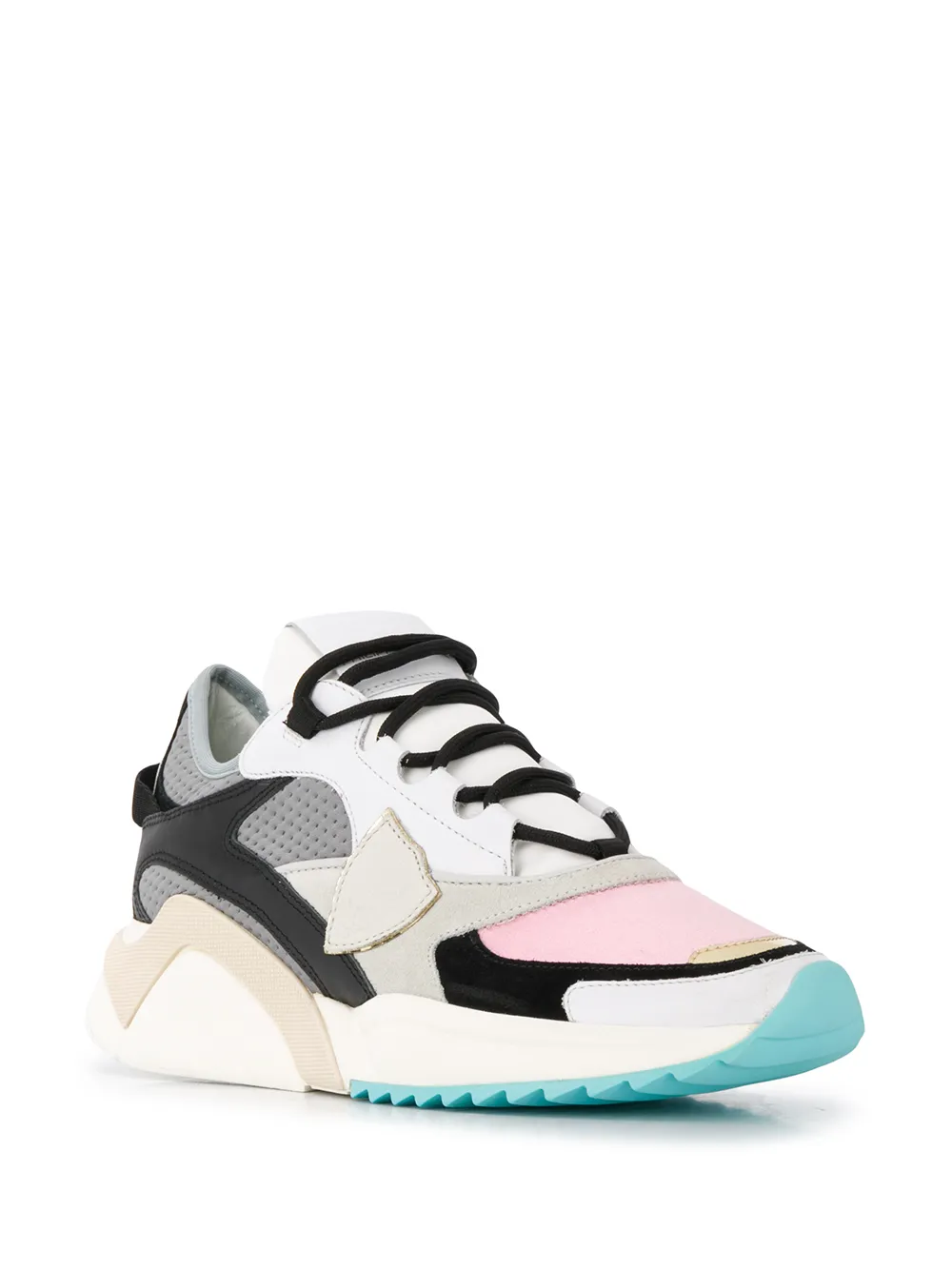 Philippe Model Paris Eze hardloopsneakers Wit