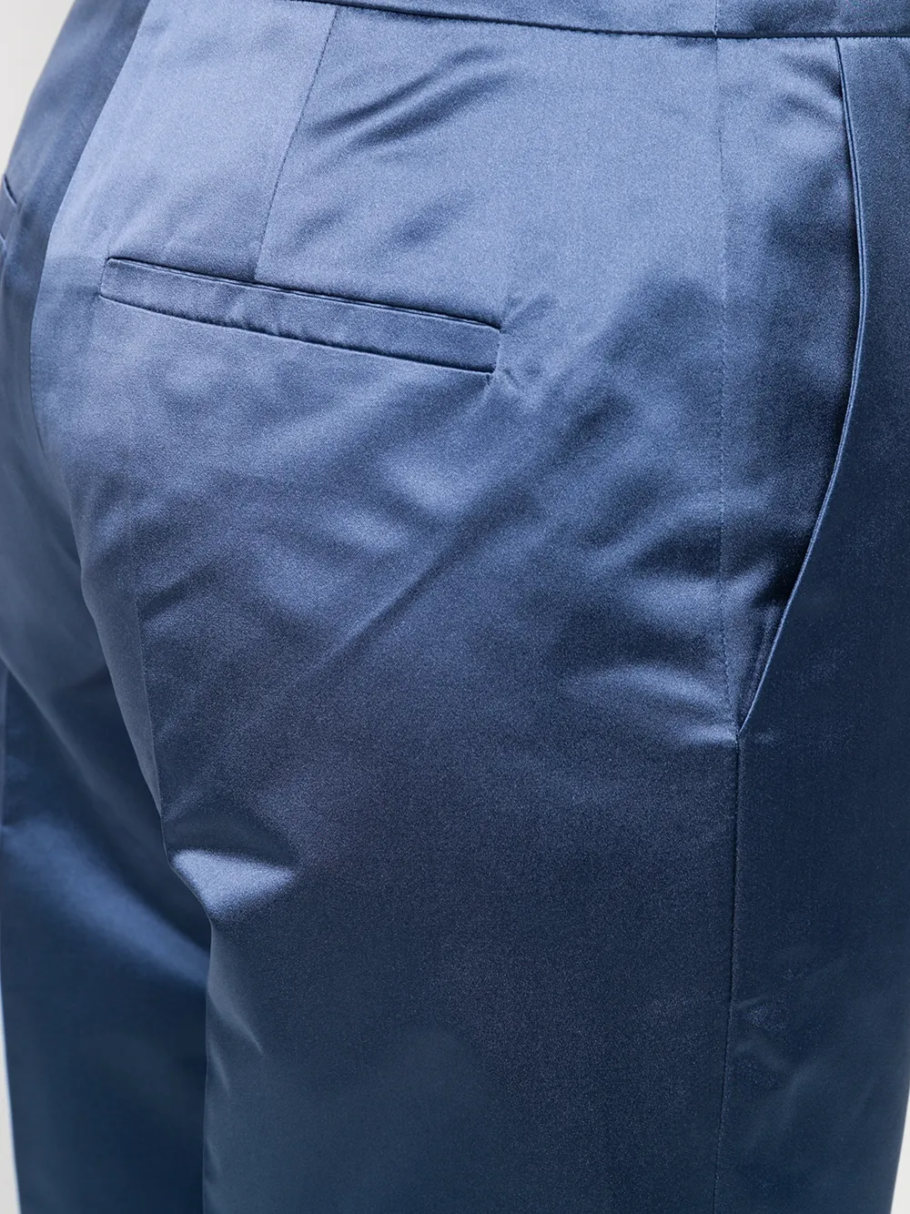 Valentino Garavani Pantalon met wijde pijpen Blauw