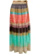 الصورة 1 من Missoni Mare تنورة طويلة مخططة ومنسوجة