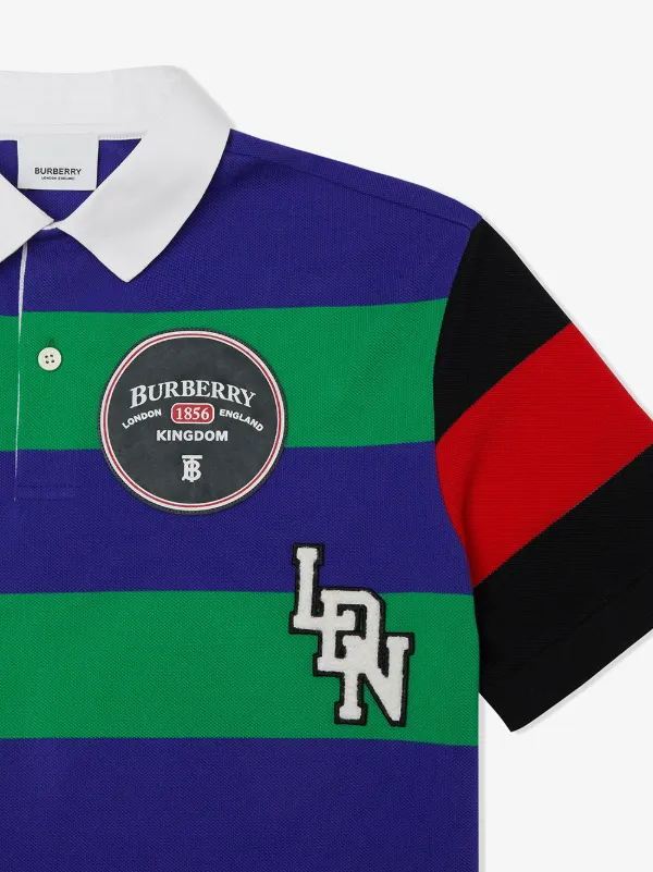 burberry polo shirt kids green