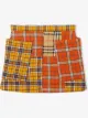 Burberry Kids تنورة مخيوطة بكاروهات متباينة