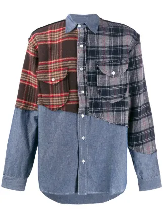 flannel denim shirt