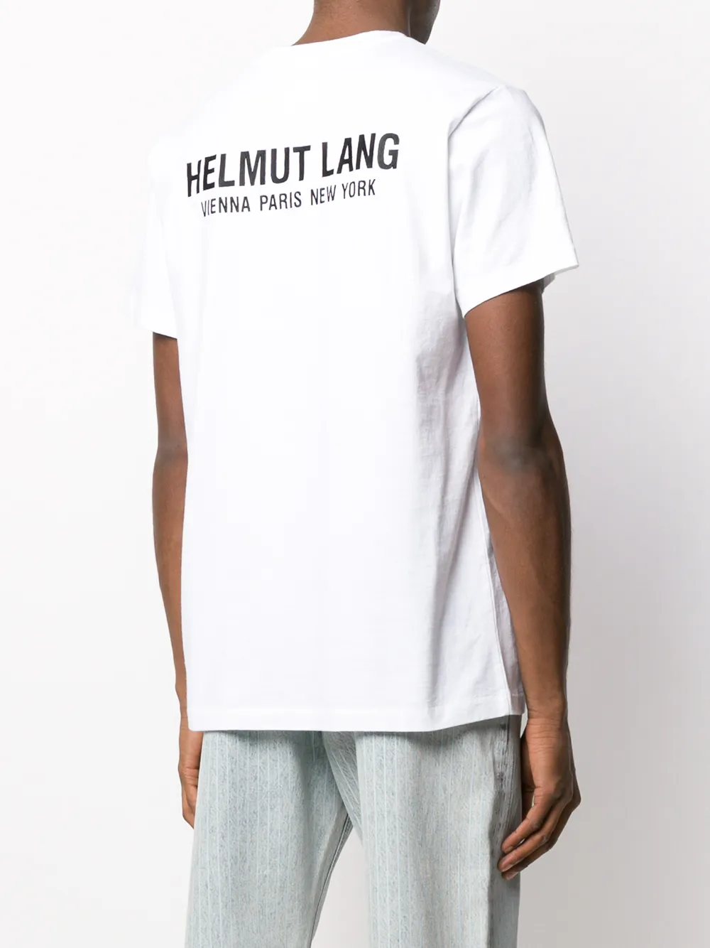 Helmut Lang T-shirt met print VO2 CHALK WHITE