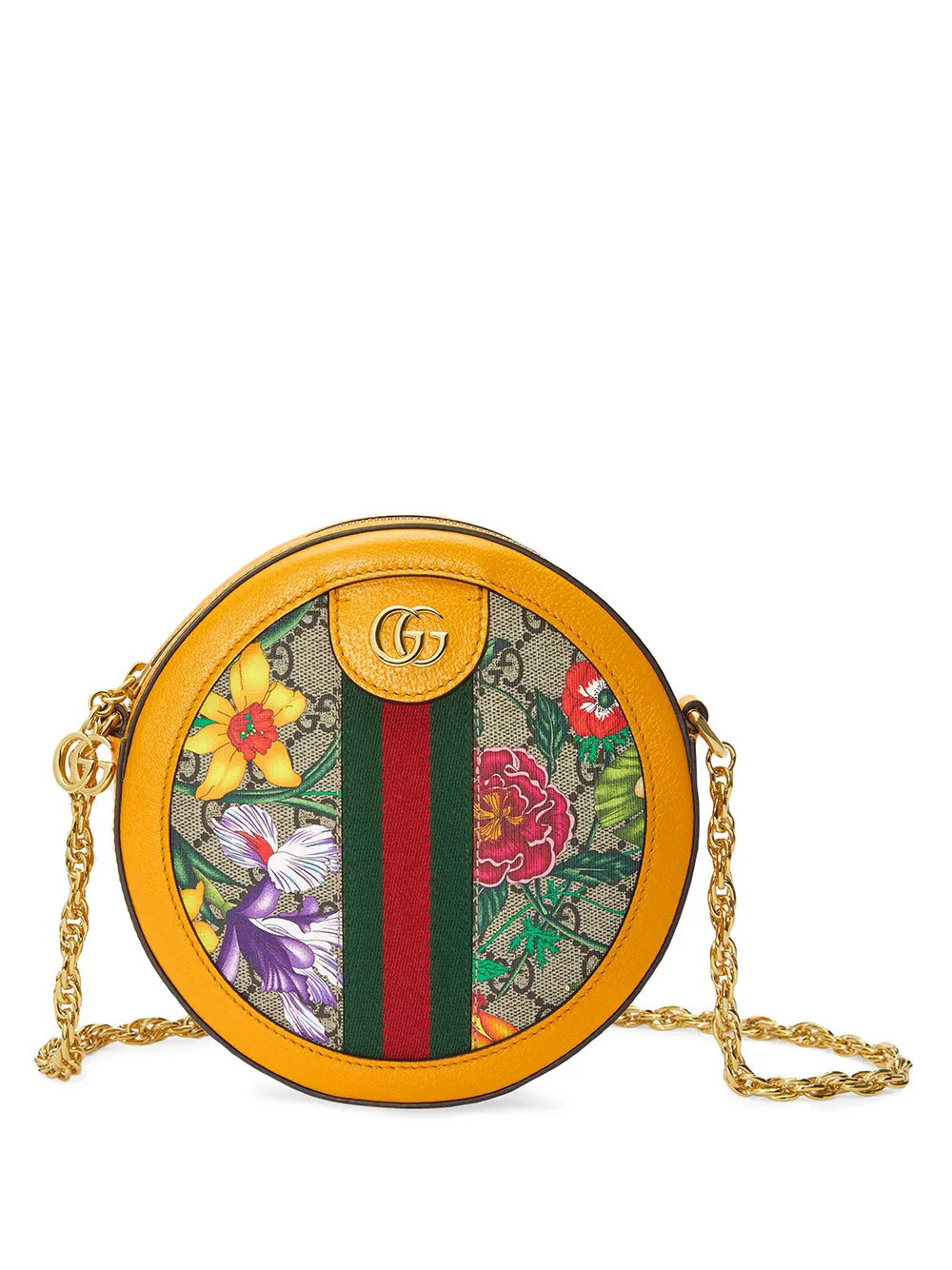 Gucci Ophidia Mini GG Round Shoulder Bag - Farfetch