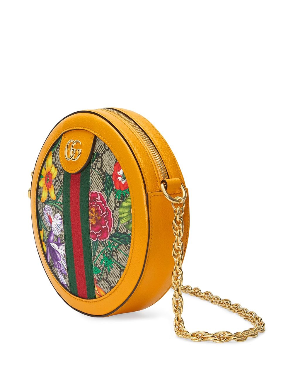 фото Gucci сумка на плечо ophidia с принтом flora