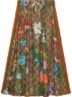Image 1 of Gucci Flora pattern A-line skirt