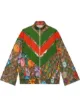 Image 1 of Gucci Flora GG Supreme pattern track jacket